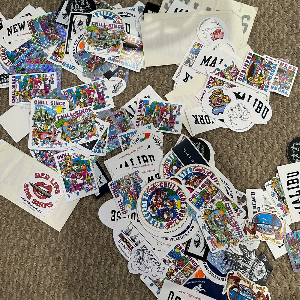 BRANDY STICKERS
